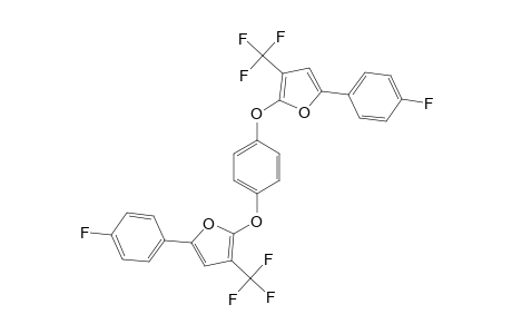 1,4-BIS-[5-(4-FLUOROPHENYL)-3-(TRIFLUOROMETHYL)-FUR-2-YLOXY]-BENZOL