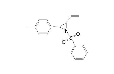 cis-N-(Benzenesulfonyl)-2-(p-methylphenyl)-3-vinylaziridine