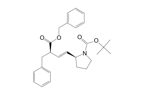 (Z)-(2S)-N-BOC-2-[(3'R)-3'-BENZYL-3'-BENZYLOXYCARBONYLPROP-1'-ENYL]-PYRROLIDINE