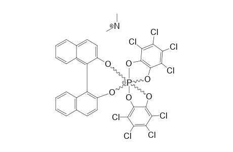 DIMETHYLAMMONIUM-BIS-(TETRACHLOROBENZENEDIOLATO)-MONO-([1,1']-BINAPHTHALENYL-2,2'-DIOLATO)-PHOSPHATE-(V)