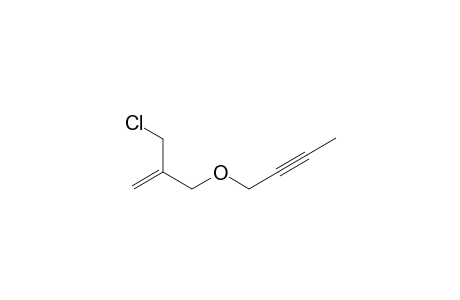 1-(2-Chloromethyl)-2-propenyloxy)-2-butyne
