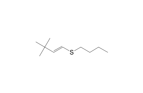 (E)-1-(butylthio)-3,3-dimethyl-1-butene