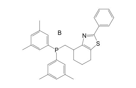 (R)-4-((bis(3,5-dimethylphenyl)phosphino)methyl)-2-phenyl-4,5,6,7-tetrahydrobenzo[d]thiazole Borane