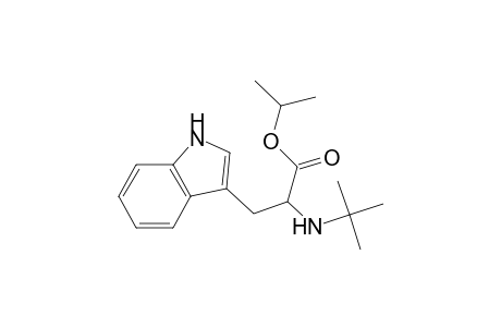 isopropyl 2-t-butylamino-3-(3-indolyl)propanoate