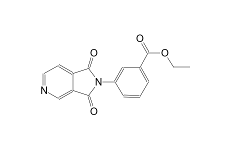 benzoic acid, 3-(1,3-dihydro-1,3-dioxo-2H-pyrrolo[3,4-c]pyridin-2-yl)-, ethyl ester