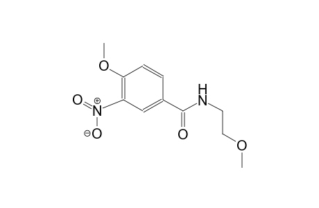 4-methoxy-N-(2-methoxyethyl)-3-nitrobenzamide
