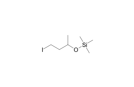 (3-iodo-1-methyl-propoxy)-trimethyl-silane