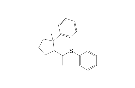[(2'-Methyl-2'-phenyl)cyclopentyl]-1-phenylthioethane