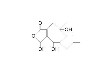1,5,9-trihydroxy-5,7,7-trimethyl-4,5a,6,8,8a,9-hexahydro-1H-azuleno[5,6-c]furan-3-one