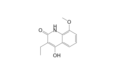 3-Ethyl-4-hydroxy-8-methoxyquinolin-2(1H)-one