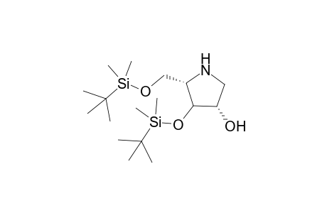 (3S,5S)-4-(tert-Butyl-dimethyl-silanyloxy)-5-(tert-butyl-dimethyl-silanyloxymethyl)-pyrrolidin-3-ol
