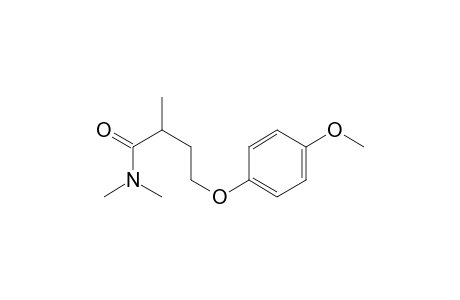 4-(4-Methoxyphenoxy)-N,N,2-trimethyl-butanamide