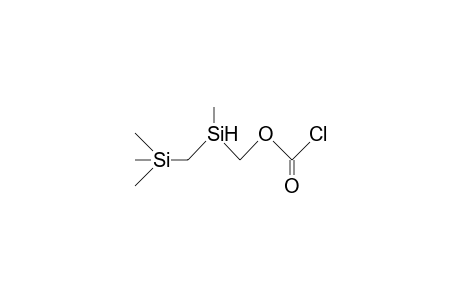 2,4,4-Trimethyl-2,4-disila-pentyl chloroformiate