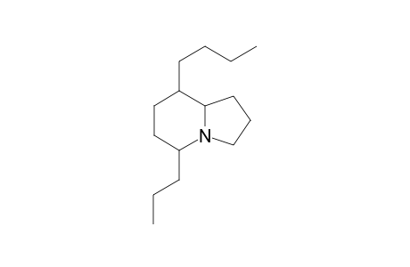 5-Propyl-8-butyl-indolizidine