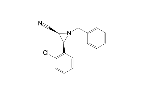(2S,3S)-1-(benzyl)-3-(2-chlorophenyl)ethylenimine-2-carbonitrile