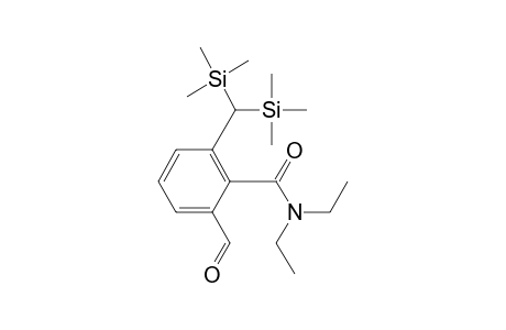 N,N-diethyl-2-formyl-6-[bis(trimethylsilyl)methyl]benzamide