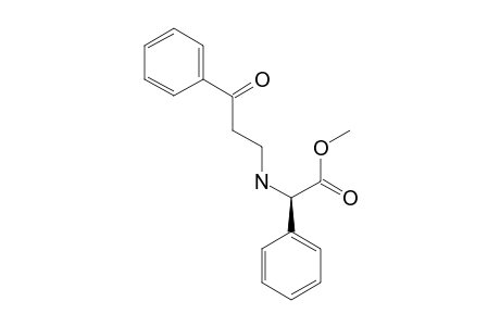METHYL-(2S)-2-[(3-OXO-3-PHENYLPROPYL)-AMINO]-2-PHENYLETHANOATE
