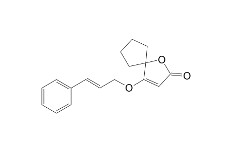 4-[(3'-Phenylallyl)oxy]-1-oxaspiro[4.4]non-3-en-2-one
