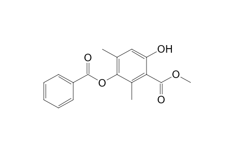 Methyl 5-Benzoyloxy-2-hydroxy-4,6-dimethylbenzoate