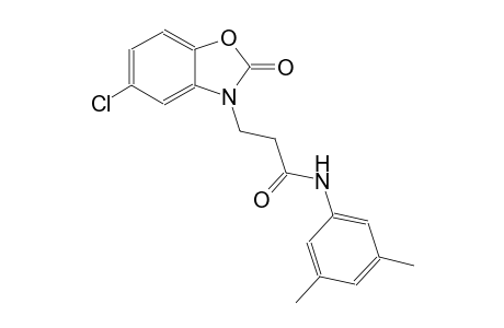 3-(5-chloro-2-oxo-1,3-benzoxazol-3(2H)-yl)-N-(3,5-dimethylphenyl)propanamide