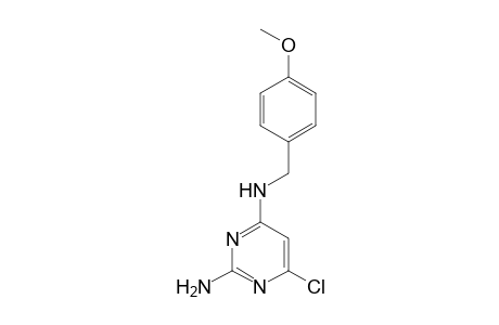 2,4-Pyrimidinediamine, 6-chloro-N4-[(4-methoxyphenyl)methyl]-