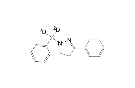 1H-Pyrazole, 4,5-dihydro-3-phenyl-1-(phenylmethyl-D2)-