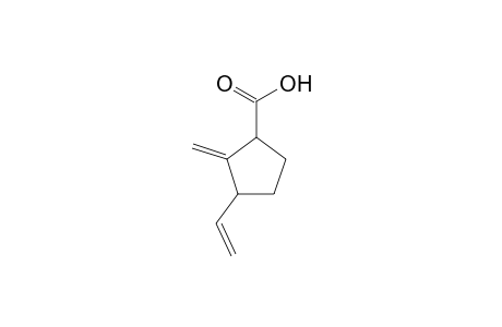 Cyclopentanecarboxylic acid, 3-ethenyl-2-methylene-