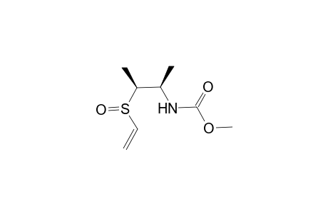threo-.beta.-1,2-dimethyl-2-methoxycarbonylaminoethylvinyl sulfoxides