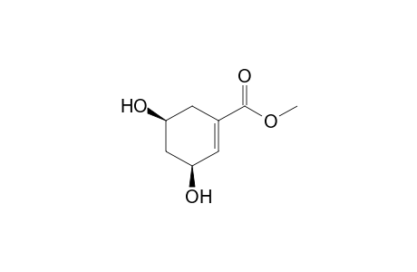 (3S,5S)-3,5-dihydroxy-1-cyclohexenecarboxylic acid methyl ester