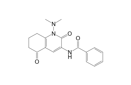 3-Benzamido-1-dimethylamino-2,5-dioxo-1,2,5,6,7,8-hexahydroquinoline