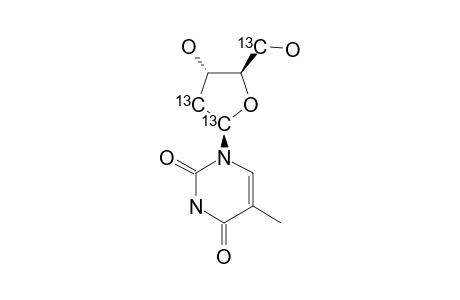 [1',2',5'-(13)C(3)]-THYMIDINE