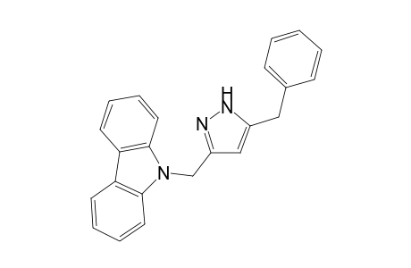 9-((5-Benzyl-1H-pyrazol-3-yl)methyl)-9H-carbazole