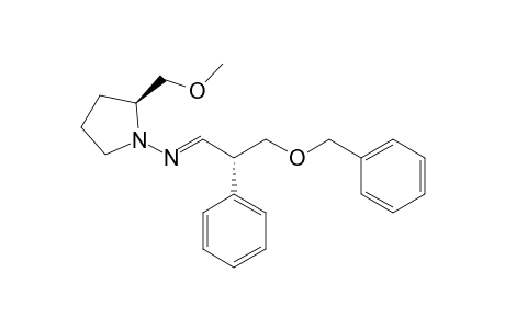 (E)-[(2R)-3-benzoxy-2-phenyl-propylidene]-[(2S)-2-(methoxymethyl)pyrrolidino]amine