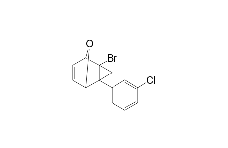 2-Bromo-4-(3'-chlorophenyl)-exo-8-oxo-tricyclo[3.2.1.0 2,4]oct-6-ene