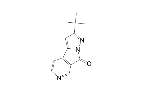 2-(1,1-DIMETHYLETHYL)-8H-PYRAZOLO-[1',5':1,5]-PYRROLO-[3,4-C]-PYRIDIN-8-ONE