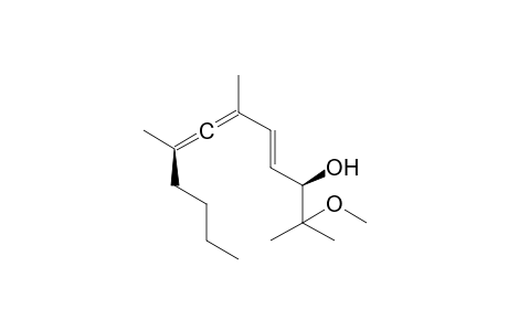 (3R,7S,E)-2-methoxy-2,6,8-trimethyldodeca-4,6,7-trien-3-ol