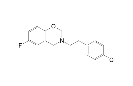 3-[2-(4-chlorophenyl)ethyl]-6-fluoranyl-2,4-dihydro-1,3-benzoxazine