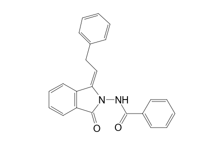 (E)-N-(1-Oxo-3-(2-phenylethylidene)isoindolin-2-yl)benzamide