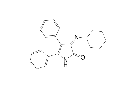 3-(Cyclohexylimino)-1,5-dihydro-4,5-diphenyl-2H-pyrrol-2-one