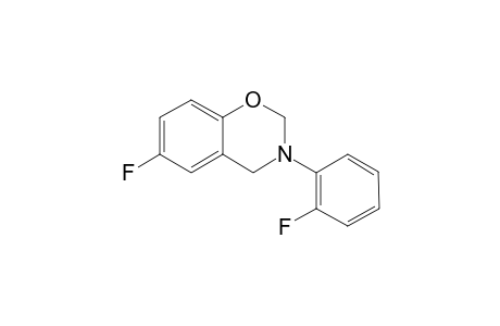 2H-Benzo[e][1,3]oxazine, 6-fluoro-3-(2-fluorophenyl)-3,4-dihydro-