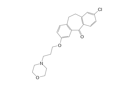 2-Chloro-7-(3-morpholin-4-yl-propoxy)-10,11-dihydro-dibenzo[a,d]-cyclohepten-5-one