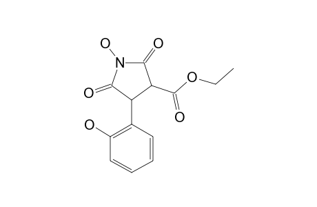 ETHYL-1-HYDROXY-4-(2-HYDROXYPHENYL)-2,5-DIOXOPYRROLIDINE-3-CARBOXYLATE