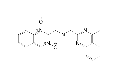 2-Quinazolinemethanamine, N,4-dimethyl-N-[(4-methyl-2-quinazolinyl)methyl]-, N,3-dioxide