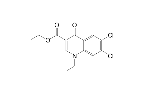 6,7-DICHLORO-1,4-DIHYDRO-1-ETHYL-4-OXOQUINOLINE-3-CARBOXYLIC-ACID-ETHYLESTER