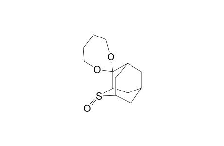 Spiro(4-thiaadamantane[2,2']-(1,3-dioxepane) S-oxide