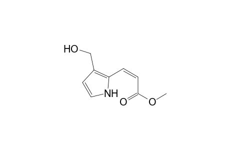 (Z)-3-(3-methylol-1H-pyrrol-2-yl)acrylic acid methyl ester