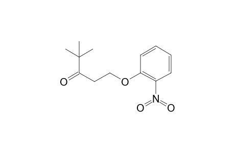 4,4-dimethyl-1-(2-nitrophenoxy)pentan-3-one