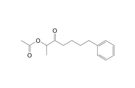 2-Acetoxy-7-phenyl-3-heptanone