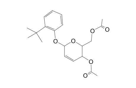6-[2'-(t-Butyl)phenoxy]-2-[(acetoxy)methyl]-3-acetoxy-2,3-dihydro-5H-pyran