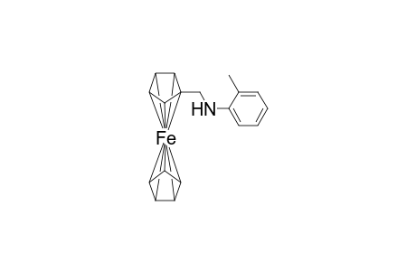 1-[N-(2'-Methylphenyl)aminomethyl[-ferrocene
